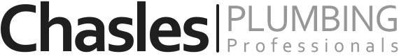 Chasles Plumbing Logo Grayscale